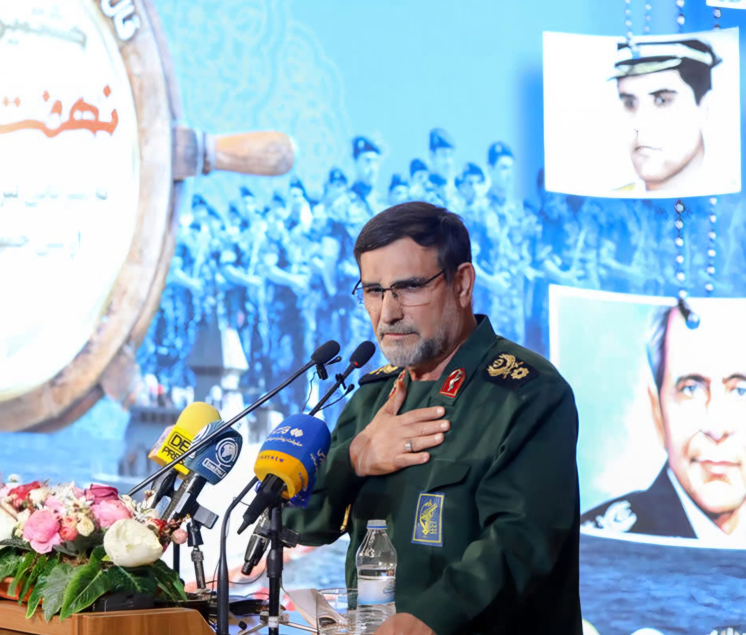دریابان پاسدار علیرضا تنگسیری فرمانده نیروی دریایی سپاه پاسداران به شهادت رسید