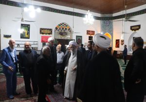 آئین افتتاح مسجد باقریه و حسینیه اعظم ساری سنتر (مهدی کارگر) با حضور نماینده ولی‌فقیه مازندران