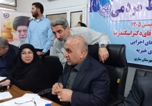 به مناسبت هفته بهزیستی؛ میز خدمت با حضور فرماندار و مدیران اجرایی در ساری