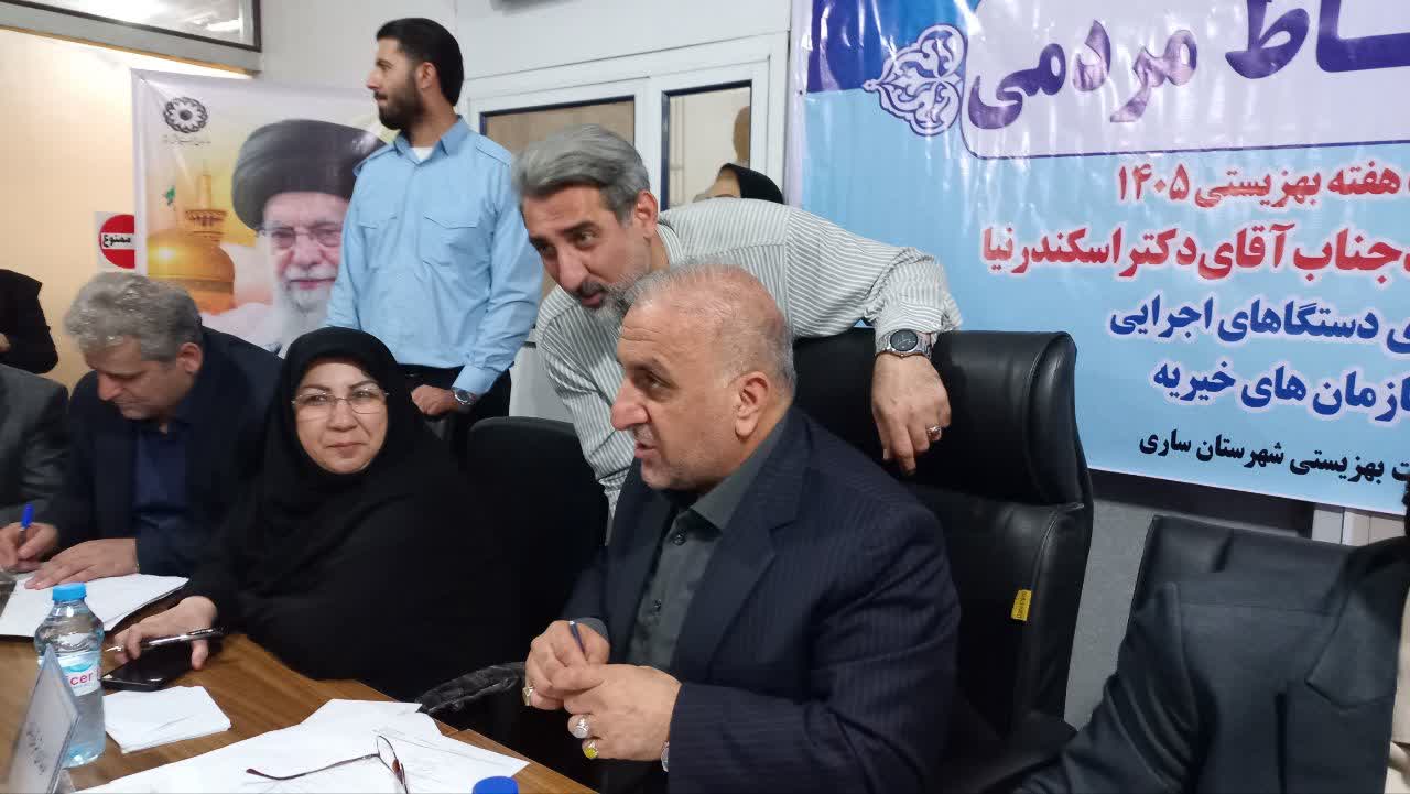 به مناسبت هفته بهزیستی؛ میز خدمت با حضور فرماندار و مدیران اجرایی در ساری